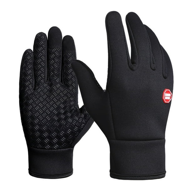 Mens Womens Waterproof Snowboard Ski Cycling Touch Screen Gloves Winter Thermal